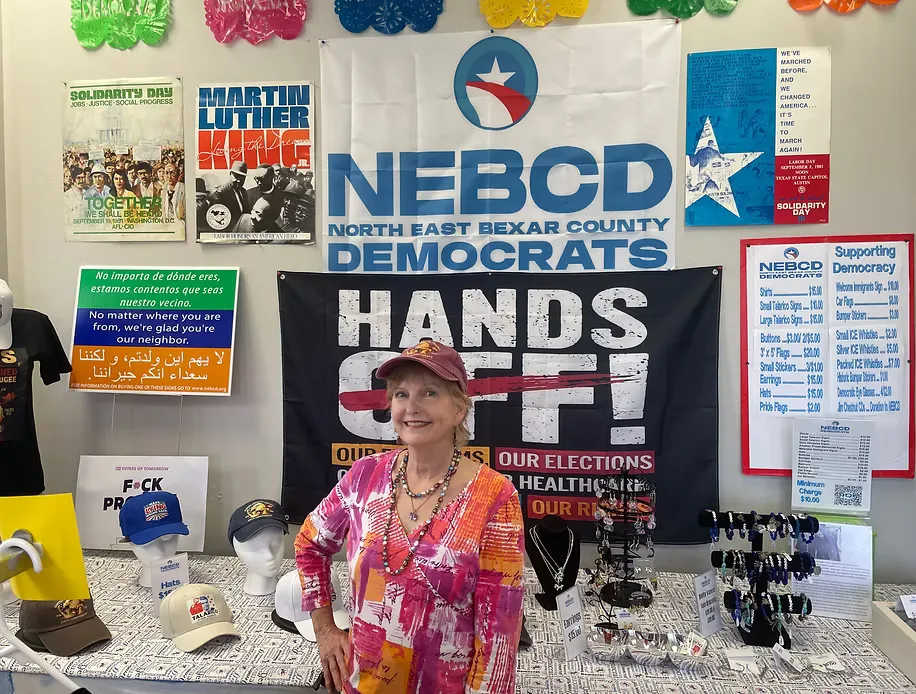 Lausanne at the NEBCD Office on San Pedro Ave.