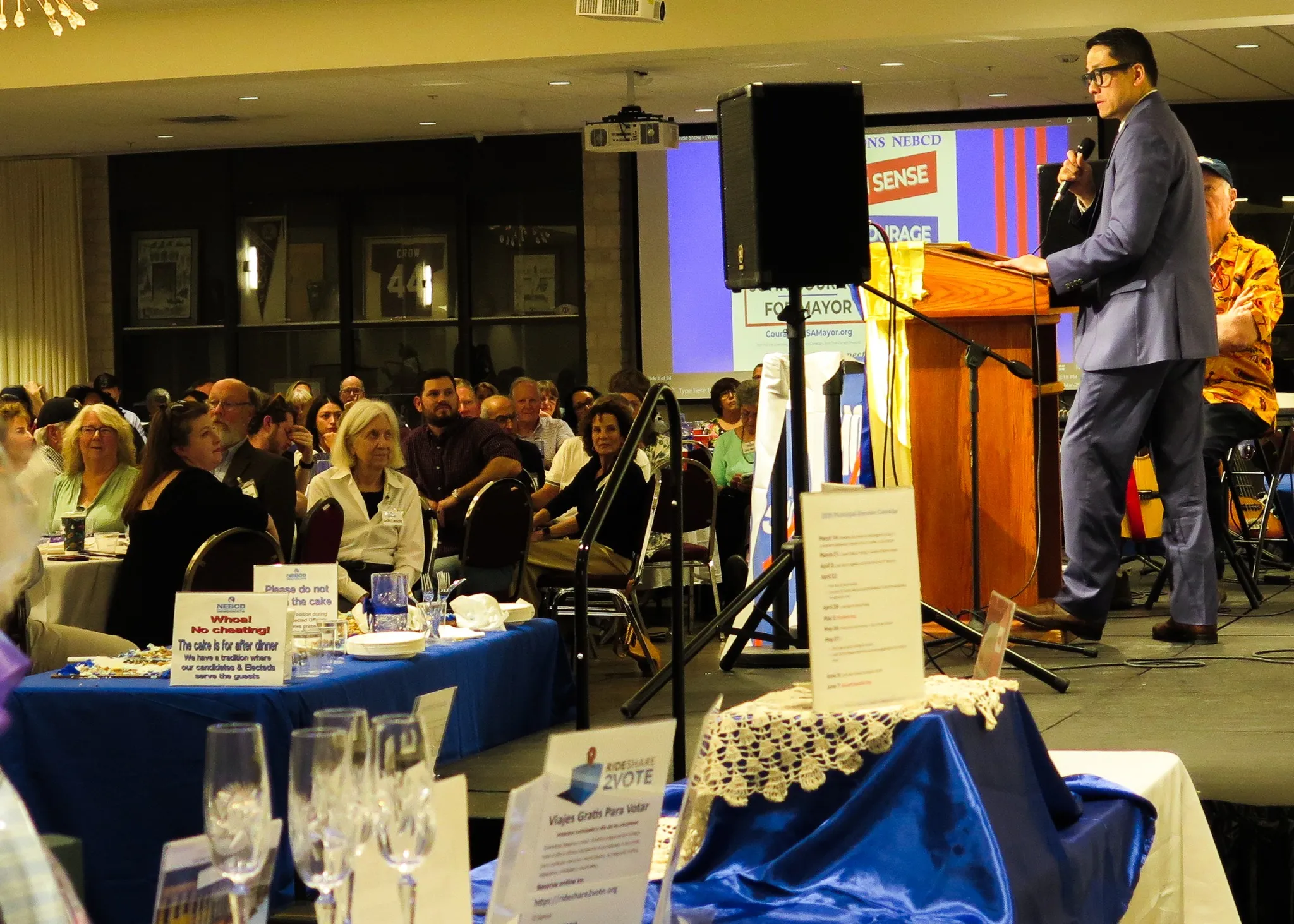 Dining with Democrats event 2025
