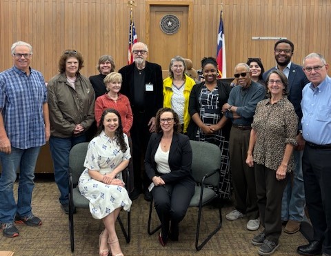 NEBCD team members with Judge Monique Diaz